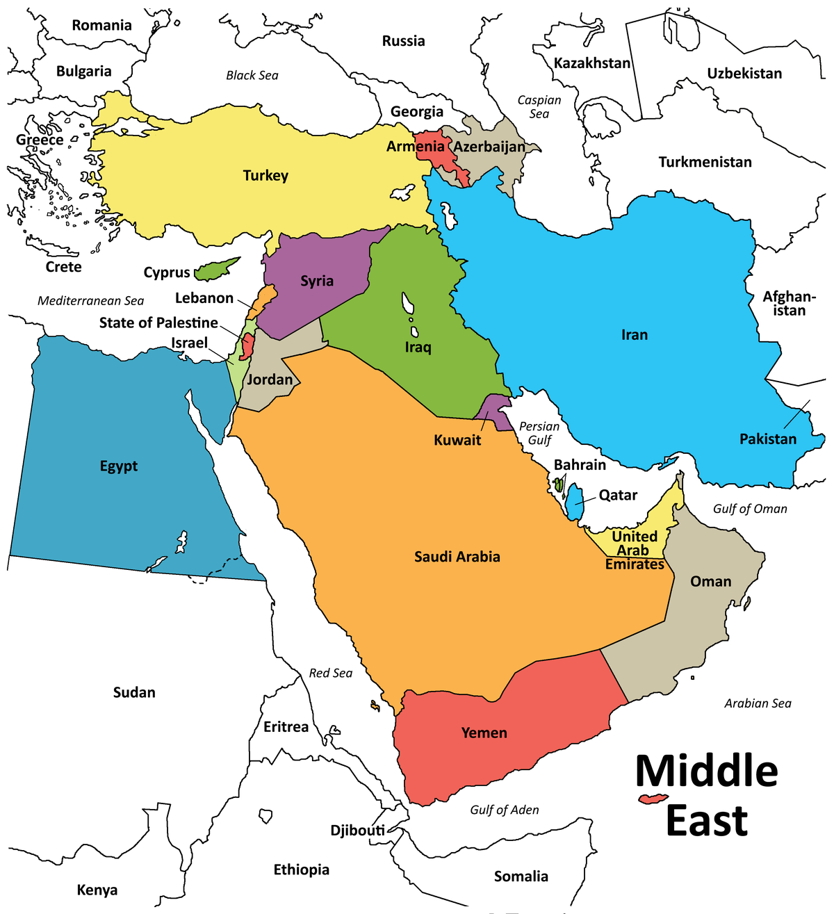 Middle east